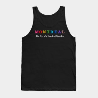 Montreal, Canada. Tank Top